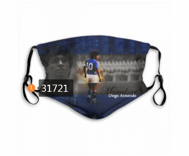 2020 Soccer #38 Dust mask with filter->->Sports Accessory